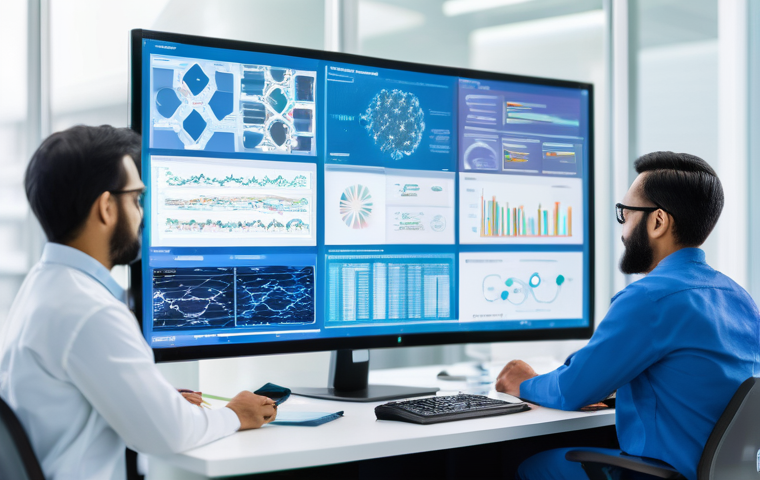 합성생물학 연구의 기초 실험 기술 - **Artistic Representation of Engineered Microorganisms in a Bioreactor:** A visually stunning, conce...
