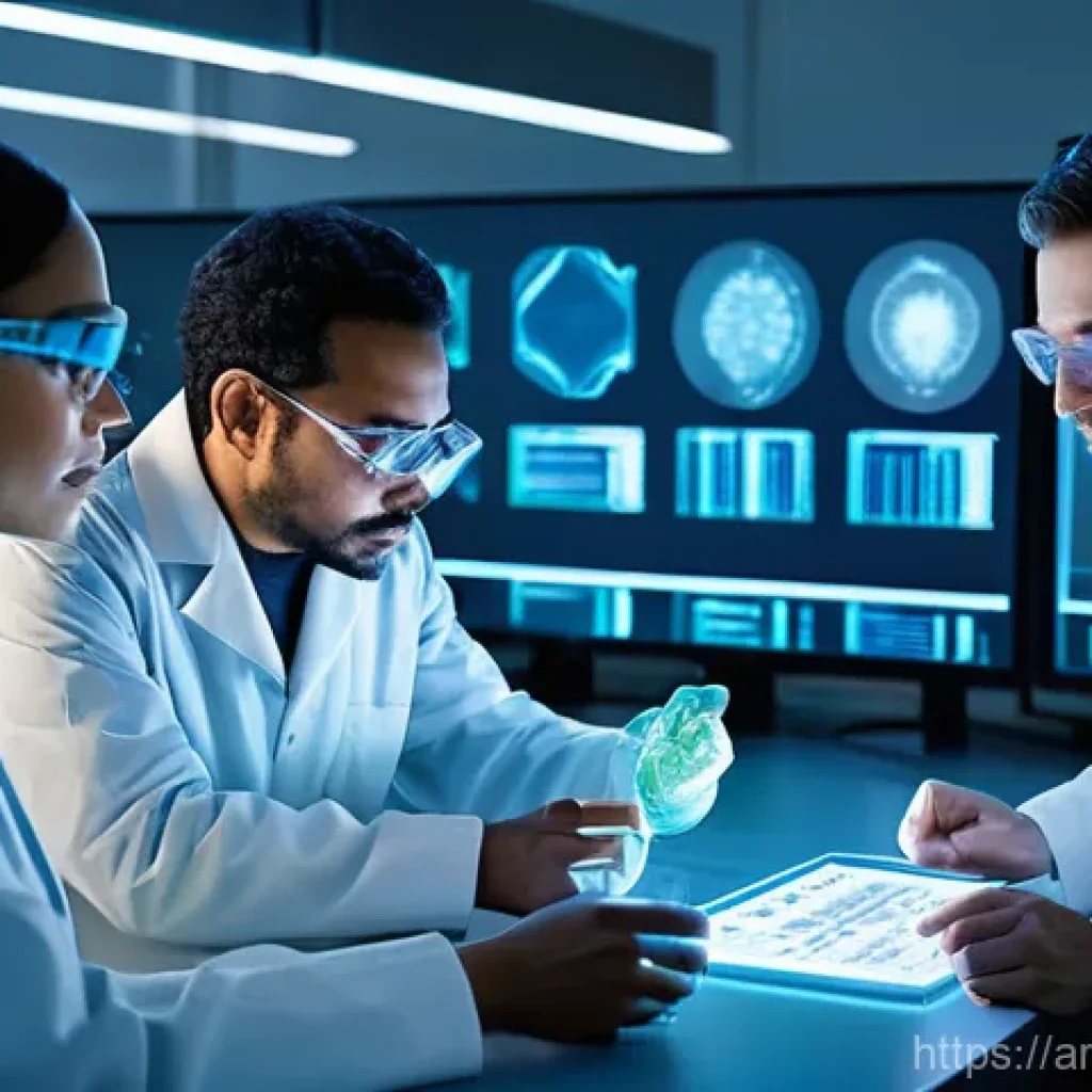 합성생물학의 데이터 공유 규범 - **Prompt 1: Collaborative Synthetic Biology Lab**
    "A hyperrealistic, cinematic portrayal of a vi...