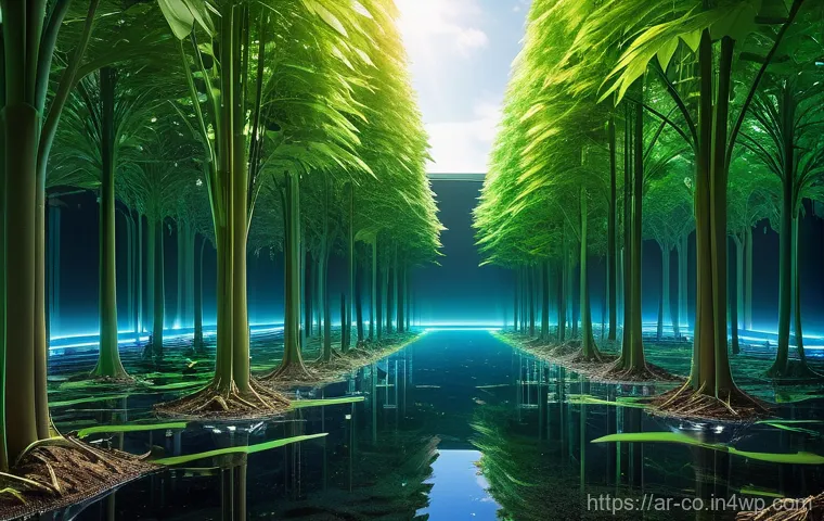 합성생물학과 나노기술의 융합 - **Prompt:** A highly detailed, microscopic view of advanced bionanomachines, comprised of both biolo...