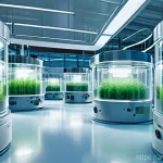 합성생물학의 산업적 응용 가능성 - **Prompt: Sustainable Biofuel Production in a Futuristic Lab**
    "A highly detailed, futuristic la...